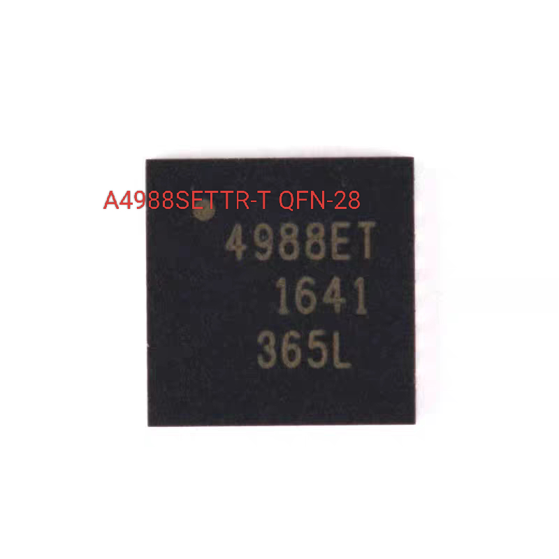 5 ชิ้น/1 ชิ้น A4988SETTR-T QFN-28 A4988SETTR A4988SE 4988ET A4988 QFN28 Micro-step มอเตอร์ 3D ชิป IC
