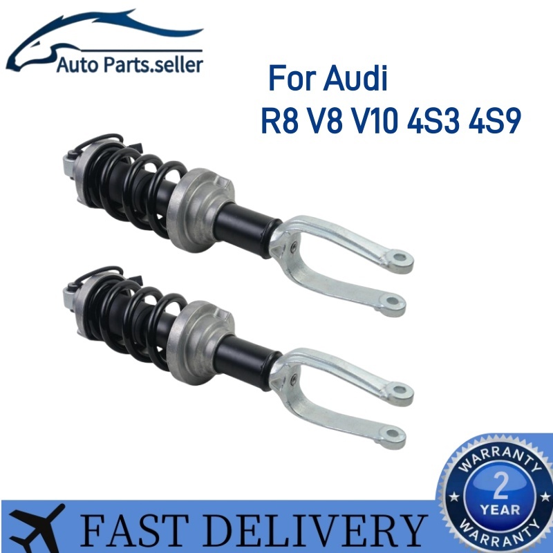 1 ชิ้น 4S0412019 4T0412019G 4T0412020 4ส0412020 ชุดโช๊คหน้าพร้อมนั่งแม่เหล็กสําหรับ Audi R8 V8 V10 4