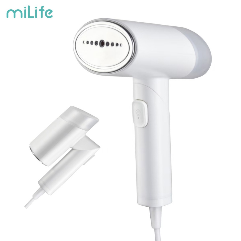 MiLife เรือกลไฟเสื้อผ้ามือถือ 150mL ถังแผ่นสแตนเลสความร้อนที่มีประสิทธิภาพ One-Touch Control