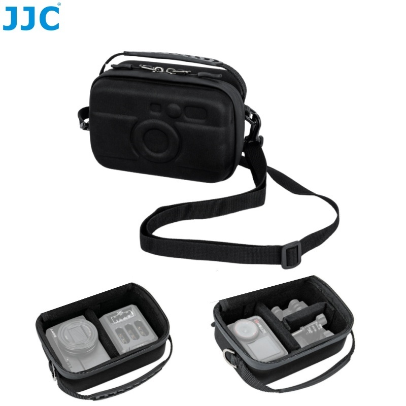 JJC กล้องเลนส์ป้องกันกระเป๋าสะพายกันน้ําสําหรับ Olympus TG7 TG6 TG5 ZV-E10 ZV-1F ZV-1 II DC-G100D Lu
