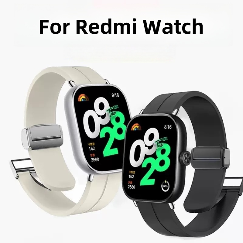 สายรัดซิลิโคนสําหรับนาฬิกา Redmi 6 5 Lite/5 Active/4/3/3 Active/2 Lite สําหรับ Xiaomi Band 10 9 8 Pro - เปลี่ยนกีฬากันน้ํา