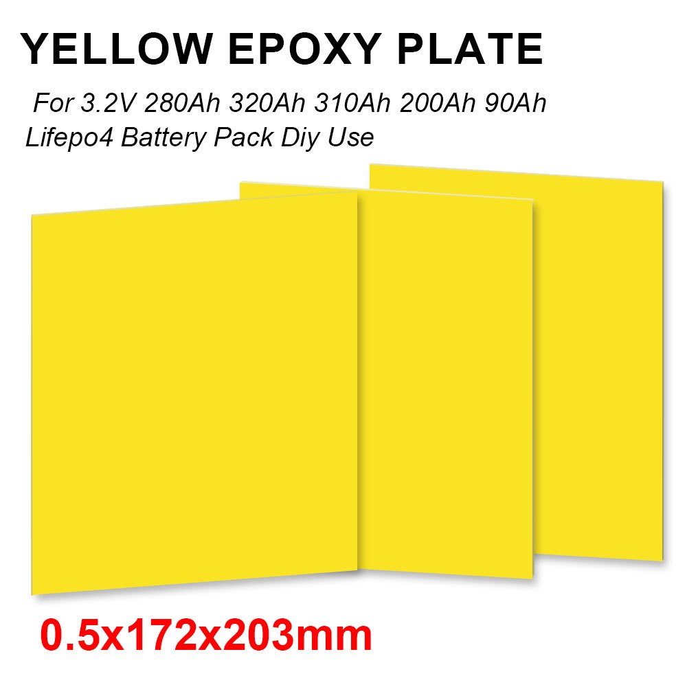 1/7 ชิ้น 3240 อีพ็อกซี่สําหรับ 3.2V 280Ah 320Ah 310Ah 200Ah 90Ah Lifepo4 แบตเตอรี่ Pack Diy ใช้ 203 มม.*172 มม.