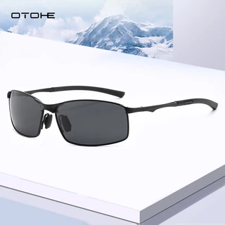 OTOHE ผู้ชายแว่นตากันแดดโพลาไรซ์ Unisex แฟชั่นแว่นตากันแดด Retro ขับรถ UV400 Clean Vision แว่นตากันแดด