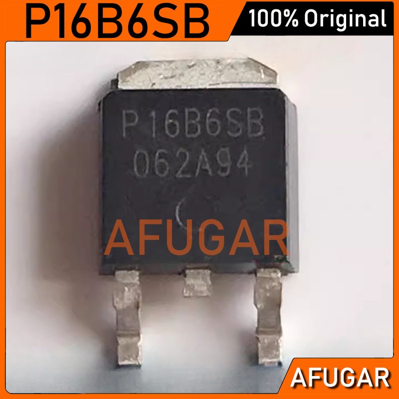 5 ชิ้น P16B6SB Pchannel 16A 60V โทรทัศน์ไดร์เวอร์ DC-conversion MOS ทรานซิสเตอร์
