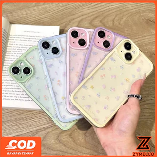 กรณีสําหรับOPPO A6X A6 A5X A6 PRO A5i A5 5G A3 A3X A5 PRO A3 PRO A38 A79 A58 A18 A57 2022 A17 A95 Simple Jellyสีโปร่งใสTPUโทรศัพท์มือถือกรณีดอกไม้กันกระแทกกรณีดอกไม้โปร่งใสกันกระแทกTPUเคสโทรศัพท์โปร่งใส