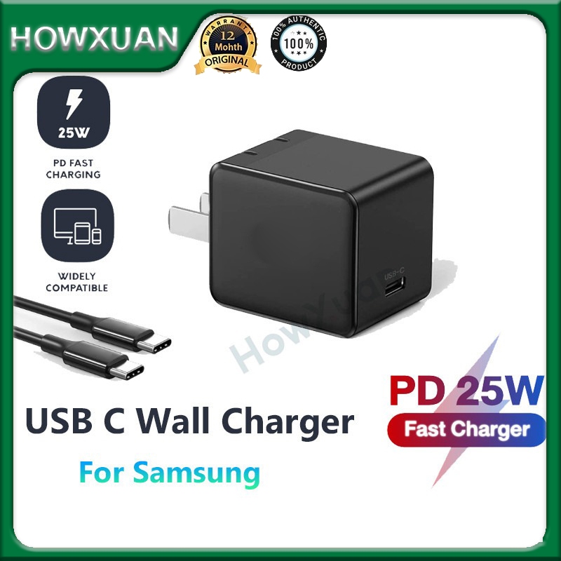 Howxuan By UGREEN 25W PD Charger USB C Wall Charger รองรับ PPS AFC Fast Charger