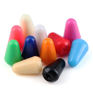 Fleor ฝาครอบปุ่มสวิตช์ลูกบิด พลาสติก 5 ทาง 11 สี อุปกรณ์เสริ…