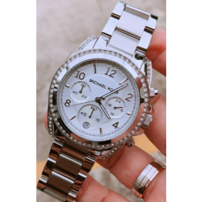 สไตล์นาฬิกาสุภาพสตรีพร้อมวงเหล็ก MK5165 MK5166 MK5263 MK6137 MK6763 MK5943 39 มม.