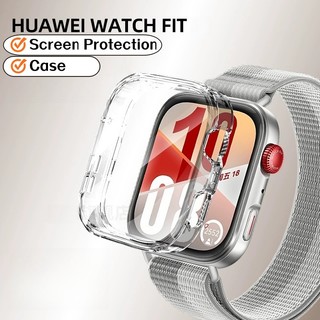 สําหรับ Huawei Watch Fit3/Fit4/Fit4pro/Fit5/Fit5pro พร้อมตัวป้องกันหน้าจอ TPU ครอบคลุมเต็มรูปแบบฝาครอบป้องกันแบบใส