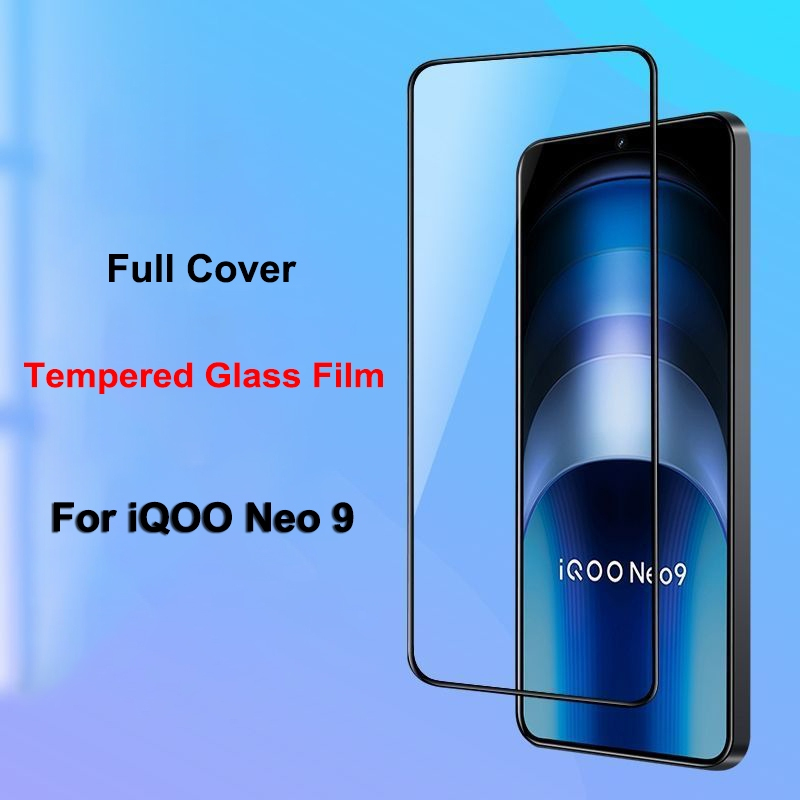 HD Screen Protector สําหรับ iQOO Neo 9 9H ฟิล์มกระจกนิรภัยสําหรับ Vivo iQOO Neo9 Pro ฟิล์มป้องกันหน้