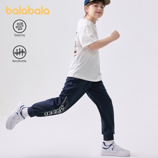 Balabala กางเกงเด็ก 2025 กางเกงขายาวฤดูร้อนสําหรับเด็กตัวใหญ…