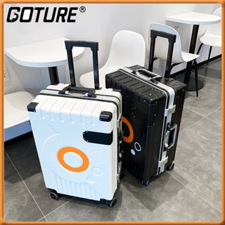 GOTURE 20/24 นิ้วกรอบอลูมิเนียมกระเป๋าเดินทางกระเป๋าเดินทางป…