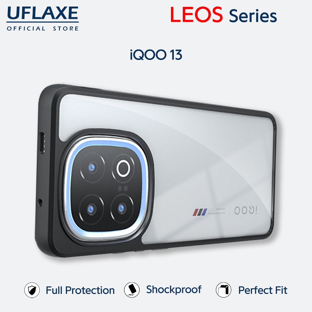 UFLAXE LEOS – เคส iQOO 13 – เคสแข็งกันกระแทกใสด้าน | เคสโทรศัพท์ทนทานป้องกันรอยนิ้วมือป้องกันสีเหลือง ราคา ถูกที่สุด ดีลบีเคเค