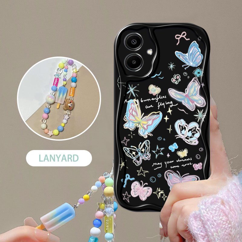 SAMSUNG YBDเคสโทรศัพท์สําหรับSamsung Galaxy A03S A02S F02S A10 M10 A025 A02 M02 A022 M022 สร้อยข้อมื