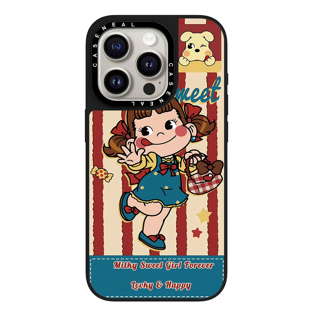 CASENEAL สาวนมน่ารักคุณภาพสูงกระจกเคสโทรศัพท์เหมาะสําหรับiPhone 17ProMax 17pro 17 air 16promax 16 15promax 15 14promax 13 13Promaxแฟชั่นAnti Drop Hard Case ราคา ถูกที่สุด ดีลบีเคเค แกลเลอรีภาพที่ 3