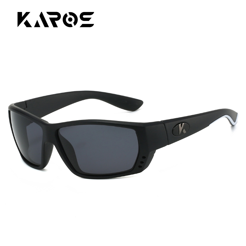 KAROS แว่นกันแดดโพลาไรซ์สำหรับผู้ชาย ใช้กลางแจ้ง ขับรถ และตกปลา ป้องกัน UV400