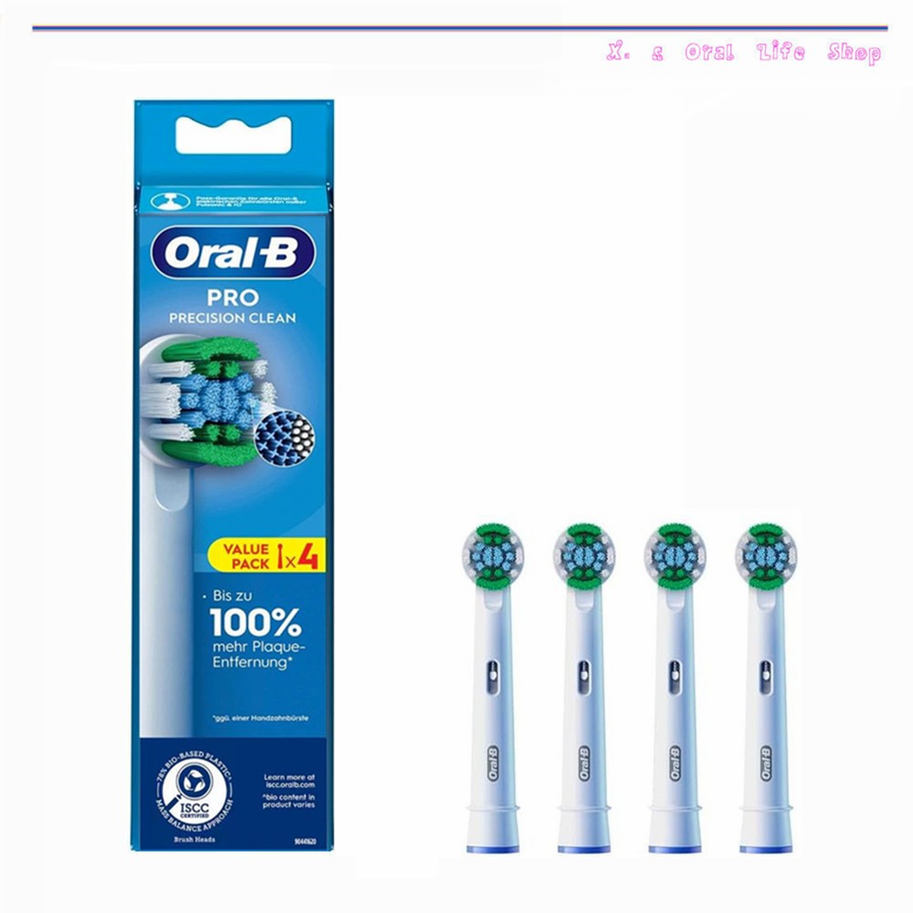 หัวแปรงสีฟันไฟฟ้า Oral B PRO Precision Clean หัวแปรงทดแทน X-Filament 4 ชิ้น