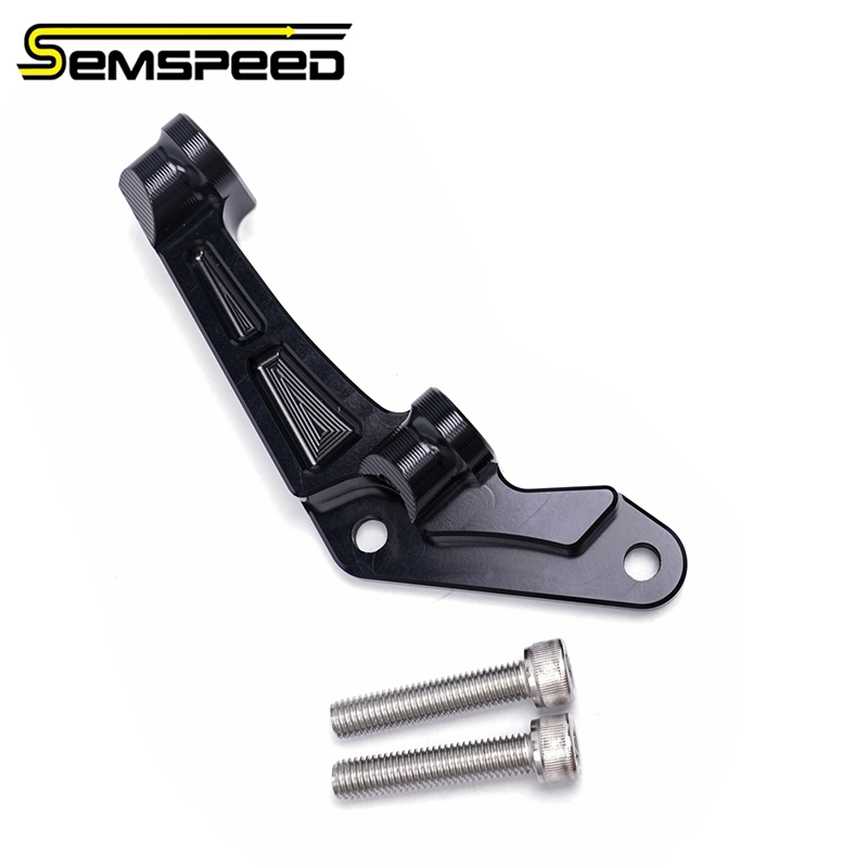 SEMSPEEDFor Yamaha NMAX V3 Techmax Turbo 2025-2026 รถจักรยานยนต์ 100 มม.เบรคหน้า Caliper Disk Relocation Kit ราคา ถูกที่สุด ดีลบีเคเค แกลเลอรีภาพที่ 5