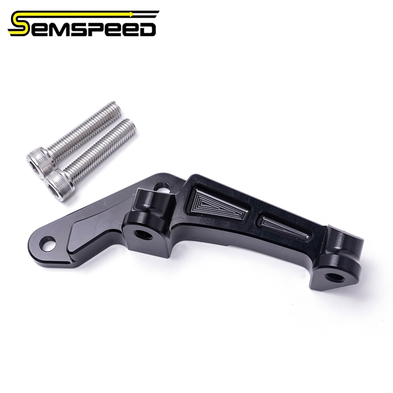 SEMSPEEDFor Yamaha NMAX V3 Techmax Turbo 2025-2026 รถจักรยานยนต์ 100 มม.เบรคหน้า Caliper Disk Relocation Kit ราคา ถูกที่สุด ดีลบีเคเค แกลเลอรีภาพที่ 6