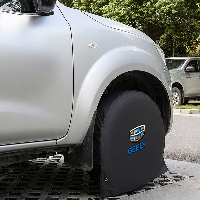 1PCS 210D Oxford ผ้ากันน้ํากันฝุ่น Universal ยาง Whewell เหมาะกับเส้นผ่านศูนย์กลาง 27-32 นิ้วสําหรับ