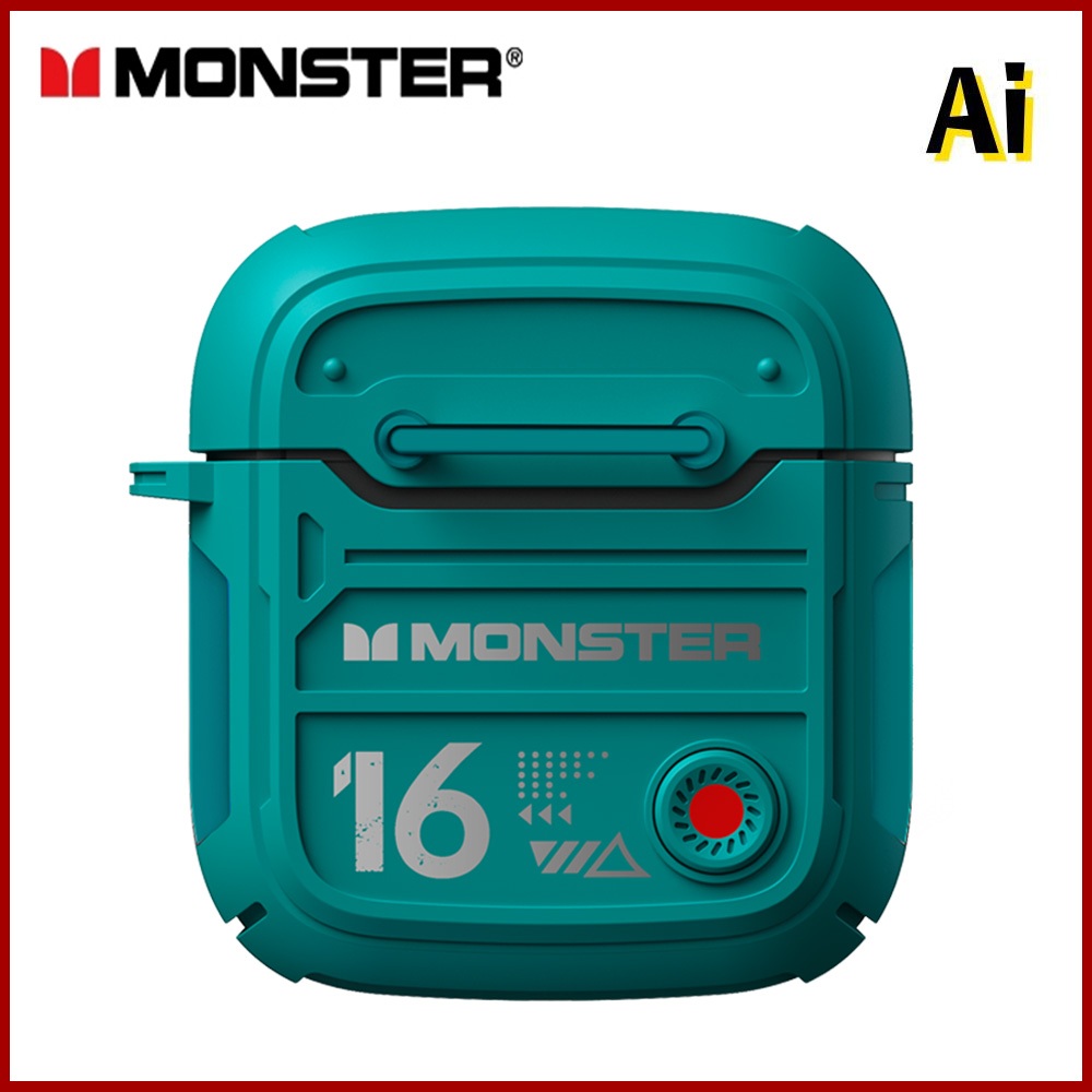 Monster XKT16 หูฟังนักแปล หูฟังไร้สาย Bluetooth 5.4 AI แปลภาษาแบบเรียล แปลภาษาได้ 100+ ภาษา บันทึกกา
