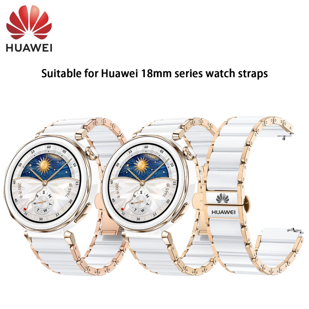 สายเซรามิกเทียมของ Huawei Watch GT4/GT5 41mm Huawei Watch 5/GT5 Pro สาย 42mm