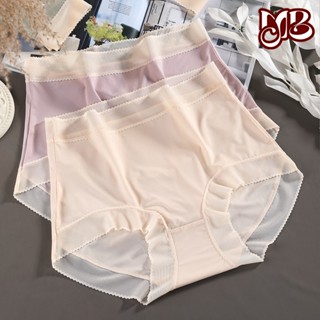 Momo (40-100KG) ผ้าไหมน้ําแข็งบางเฉียบขนาดบวกกางเกงชั้นในต้า…
