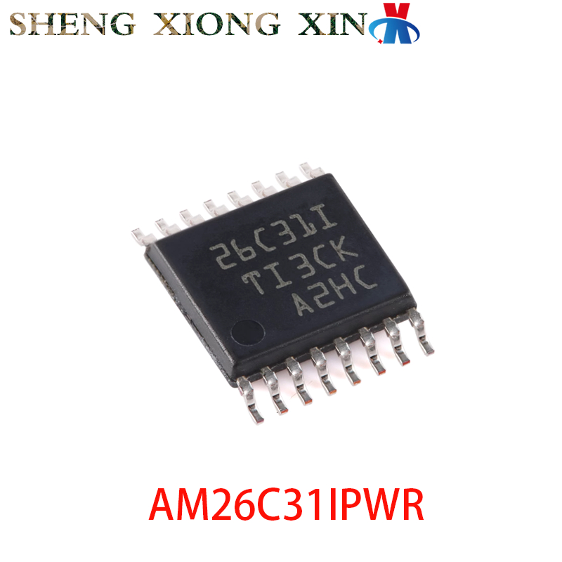 5 ชิ้น/ล็อต AM26C31IPWR 16-TSSOP TRANSCEIVER 26C31I วงจรรวม