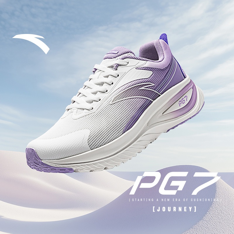 [3-10KM+] ANTA Women Journey PG 7 รองเท้าวิ่ง 2E Widefoot Jogging กีฬากลางแจ้ง 1225C5519R