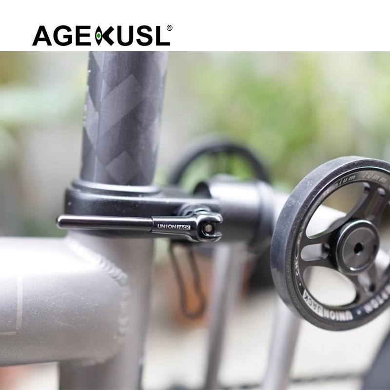 UnionJack Bike Seatposts Clamps ที่นั่งโพสต์บานพับสำหรับ Brompton P line T line
