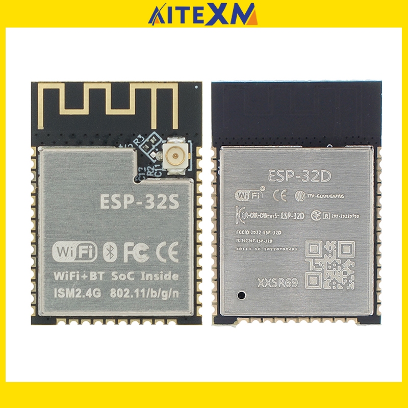 Esp-32S Esp-Wroom-32 Esp-Wroom-32D Esp32 Esp-32 ลําโพงบลูทูธและไวไฟแกนคู่ Cpu พลังงานต่ํา Mcu Esp-32