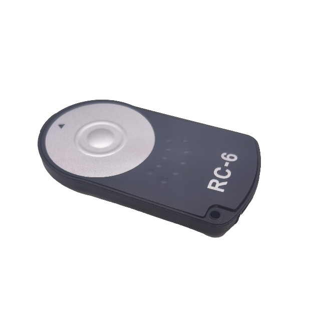 1PCS RC-6 IR รีโมทคอนโทรลชัตเตอร์สําหรับ Canon EOS 6D 7D 5D2 5D3 5D4 6D2 7D2 60D 70D 77D 100D 450D 500D 600D 700D 750D 760D 800D กล้อง