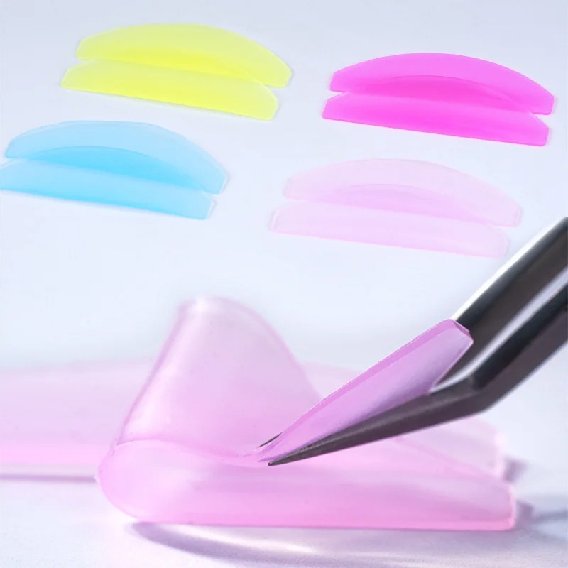 ซิลิโคน Eyelash Perm Pads Lashes Rods Shield Lifting 3D Eyelash Curler อุปกรณ์เสริม Applicator เครื่องมือแต่งหน้า ราคา ถูกที่สุด ดีลบีเคเค แกลเลอรีภาพที่ 9