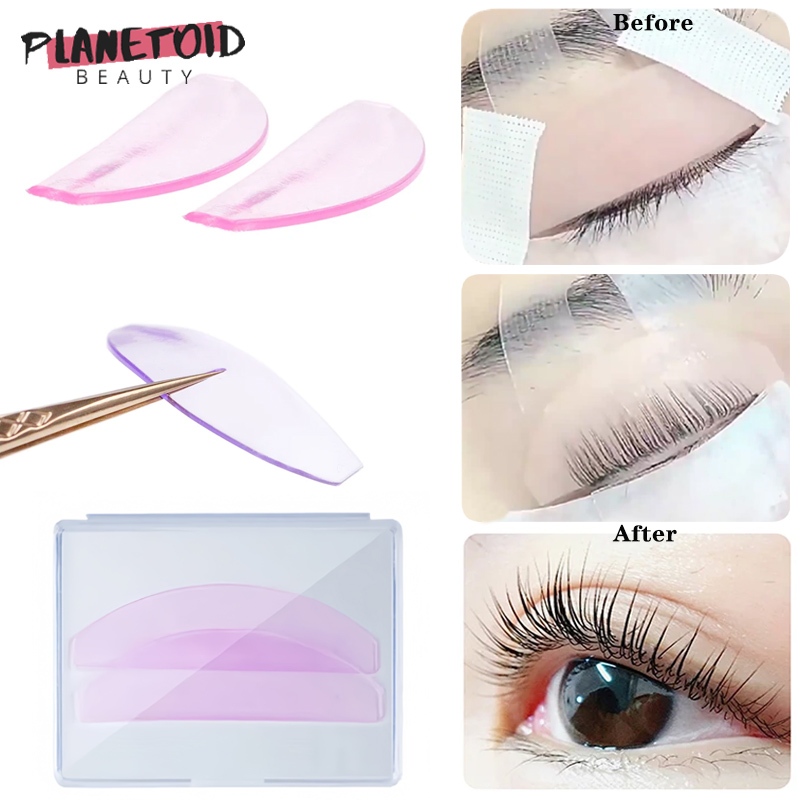 ซิลิโคน Eyelash Perm Pads Lashes Rods Shield Lifting 3D Eyelash Curler อุปกรณ์เสริม Applicator เครื่องมือแต่งหน้า ราคา ถูกที่สุด ดีลบีเคเค