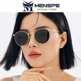 MENSPE ผู้ชายผู้หญิง UV400 แว่นกันแดกรองรับการใช้งานกลางแจ้ง แบบโพลาไรซ์ Retro Sport