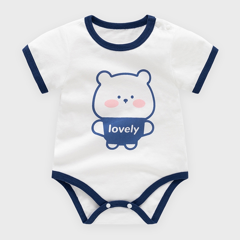 การ์ตูนเด็ก ชุด ฤดูร้อนแขนสั้นทารกแรกเกิดเสื้อผ้าเด็กทารกชุดนอนเด็กทารกผ้าฝ้าย 100% - รูปที่ 6