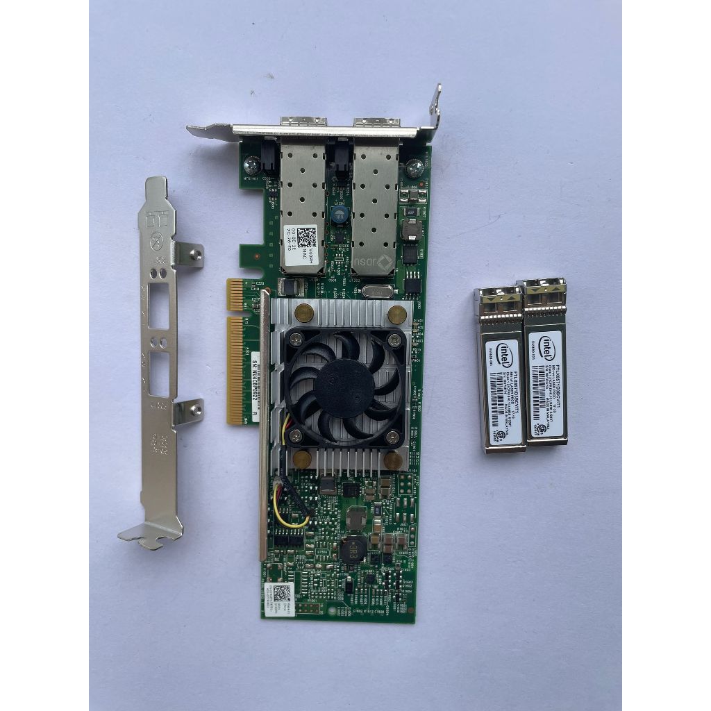 [คลังสินค้าพร้อม] DELL 0N20KJ 0Y40PH BCM57810S SFP 10Gb การ์ดเครือข่าย Dual Port 10G การ์ดเครือข่ายเ