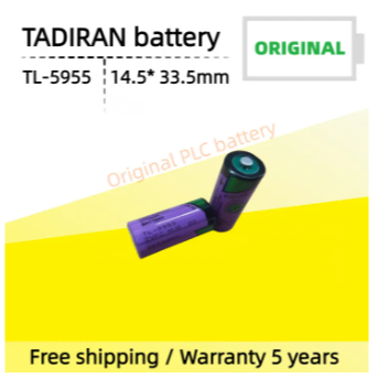 อิสราเอล TADIRAN TL-5955 แบตเตอรี่ TL-4955 TL-2155 3.6V 2/3AA PLC แบตเตอรี่ลิเธียมเดิม ER14335 SL-36
