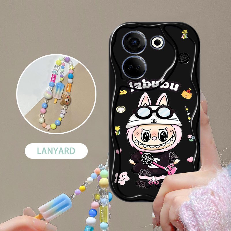 YBD Labubu สําหรับ Tecno Camon 20 Pro Camon 30 Pro Ck6 Ck6n Ck7n CL6 CL6K CL7 CL8 เคสโทรศัพท์สําหรับ