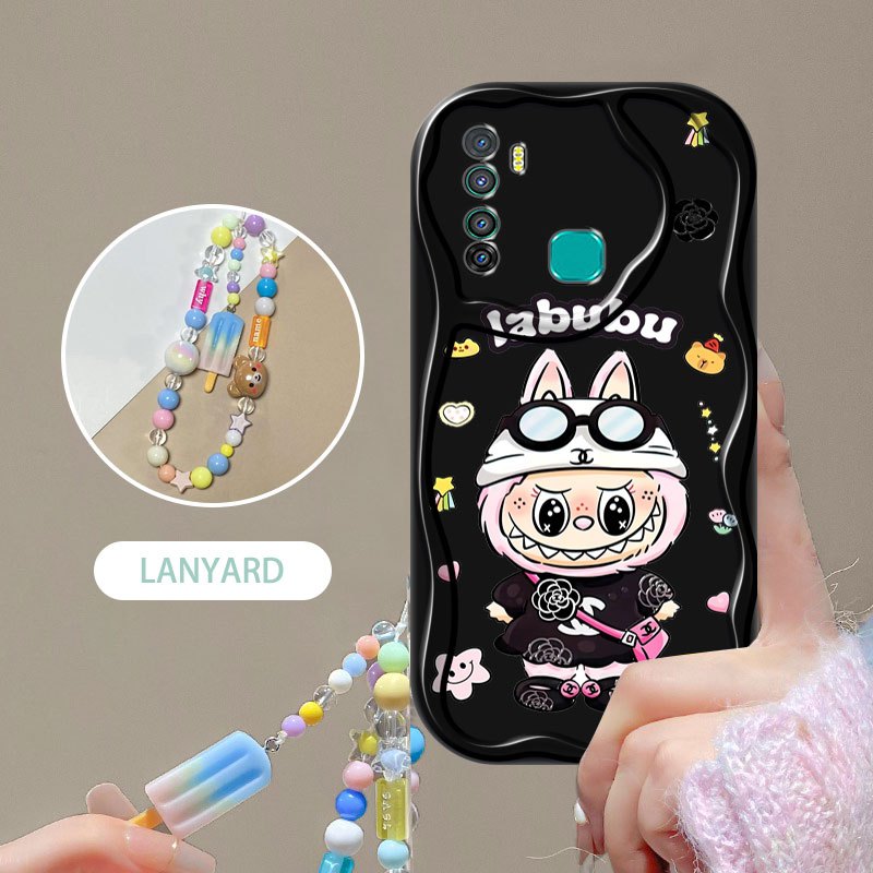 YBD Labubu สําหรับ Tecno Camon 15 16S Spark 5 Pro infinix Hot 9 Pro Hot 8 Lite หมายเหตุ 7 Lite X650 