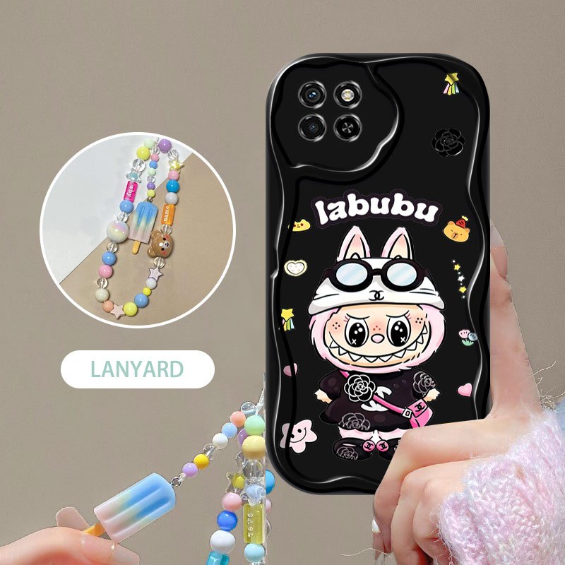 YBD Labubu สําหรับ Tecno Spark 20 Pro + 4G KJ7 ITEL S23 4G S665L เคสโทรศัพท์สําหรับอินเทรนด์ใหม่ตุ๊ก