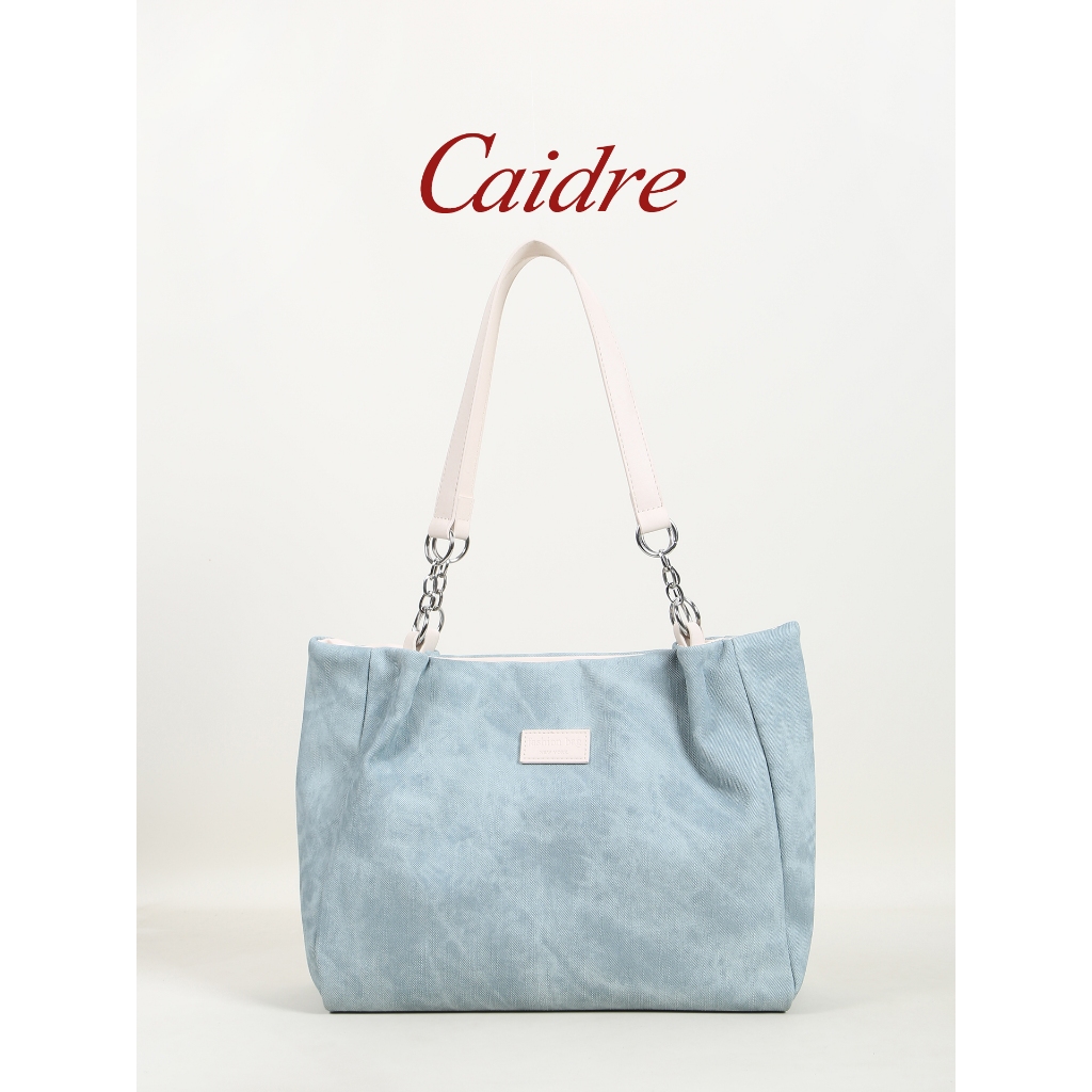 Caidre حقيبة توت جينز كبيرة — صورة 2