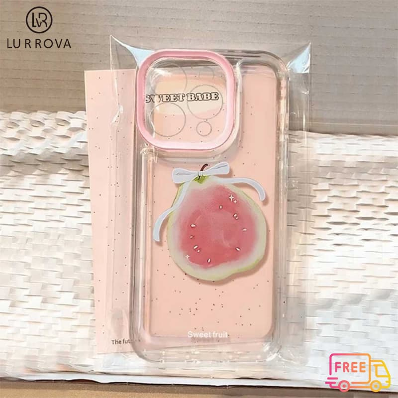 สําหรับOPPO A5X A5 5G A3 A3X A5 PRO A3 PRO A38 A79 A58 A18 A57 2022 A17 A95 สีชมพูแตงโมฝรั่งฤดูร้อนV