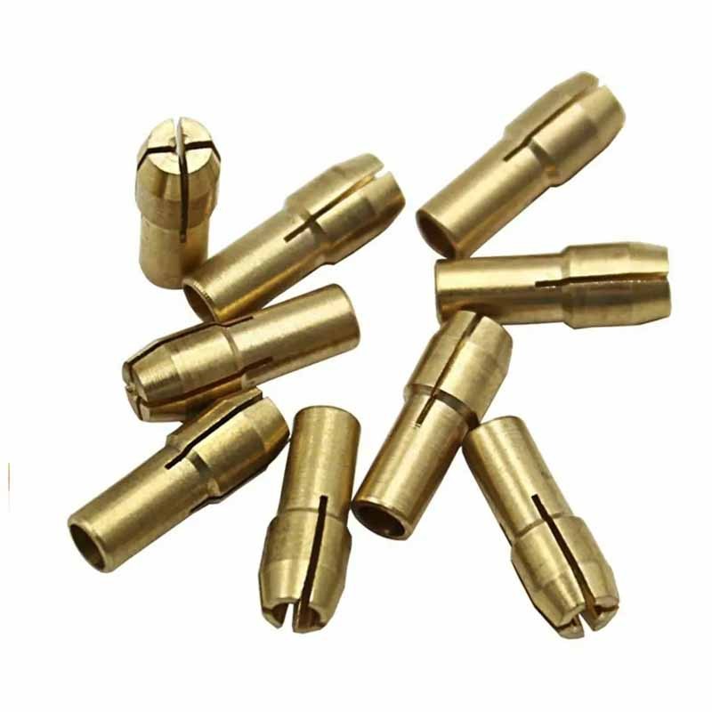 Mini เจาะ Collet Chuck 0.5 มม.-3.2 มม.ทองเหลือง Chucks อะแดปเตอร์สําหรับ Dremel โรตารี่เครื่องมืออุปกรณ์เสริม ราคา ถูกที่สุด ดีลบีเคเค แกลเลอรีภาพที่ 5