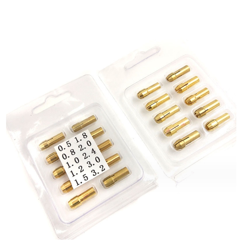 Mini เจาะ Collet Chuck 0.5 มม.-3.2 มม.ทองเหลือง Chucks อะแดปเตอร์สําหรับ Dremel โรตารี่เครื่องมืออุปกรณ์เสริม ราคา ถูกที่สุด ดีลบีเคเค แกลเลอรีภาพที่ 4
