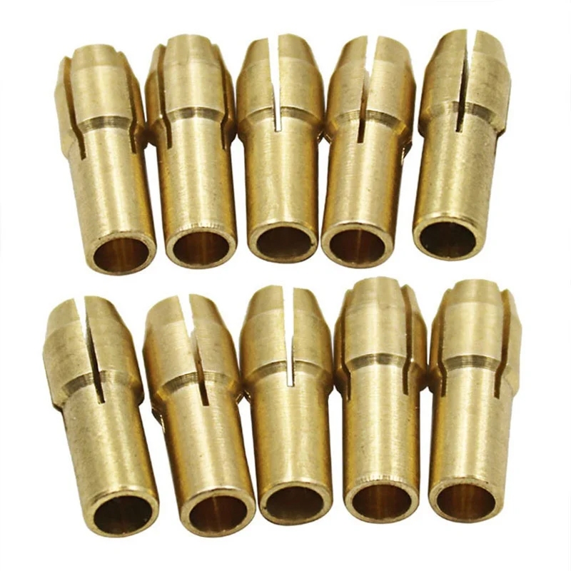 Mini เจาะ Collet Chuck 0.5 มม.-3.2 มม.ทองเหลือง Chucks อะแดปเตอร์สําหรับ Dremel โรตารี่เครื่องมืออุปกรณ์เสริม ราคา ถูกที่สุด ดีลบีเคเค แกลเลอรีภาพที่ 6