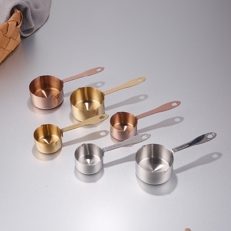 ช้อนตวงสแตนเลส มิลเลอร์ ช้อนครัวขนาดช้อนวัดช้อนตวงเบเกอรี่อาหารเกรดผงผลไม้เชิงปริมาณช้อนตวง - รูปที่ 4