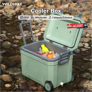 Outdoor 45L Portable Cooler Box Insulated Cooler Great for Beach Picnic Camping Groceries