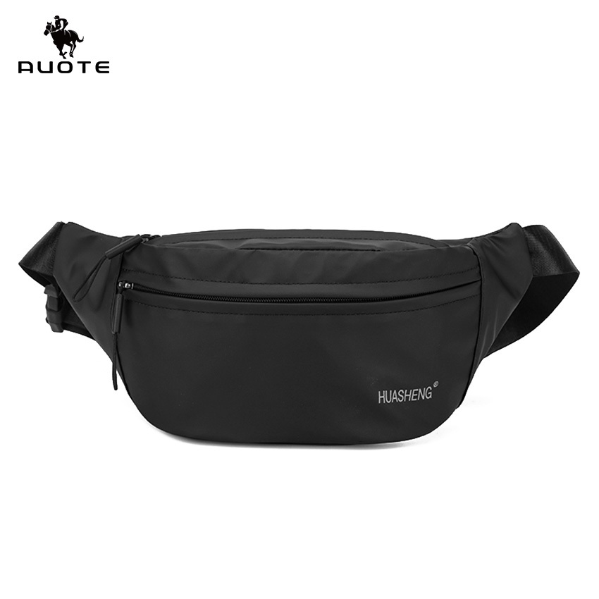AUOTE กระเป๋าคาดเอวกระเป๋าคาดหน้าอก Unisex กระเป๋าสะพายข้างโทรศัพท์คาดหน้าอกแฟชั่นอเนกประสงค์