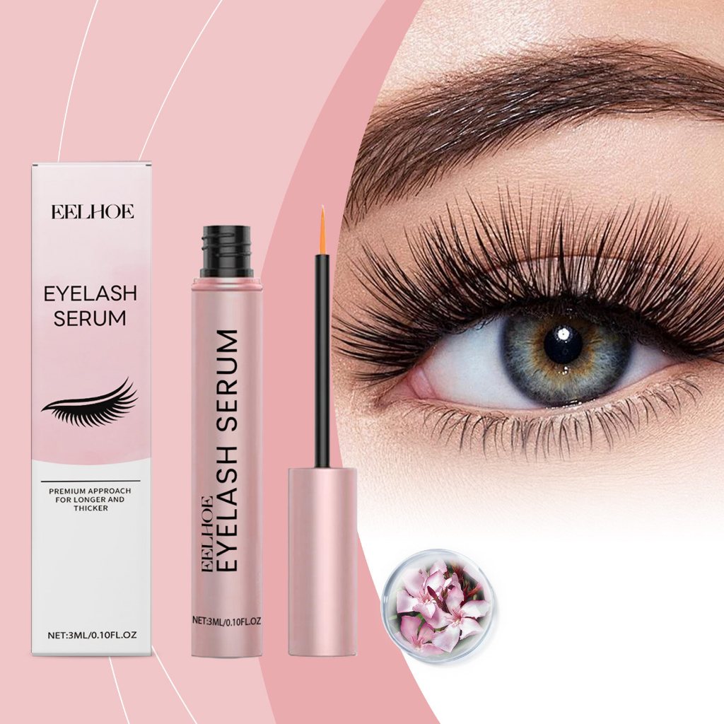 Eelhoe Eyelash Thickening Serum Nourishing Follicles สวมใส่ง่าย Strong Holding แต่งหน้ากันน้ํา Eyelash Growth Essence Oils
